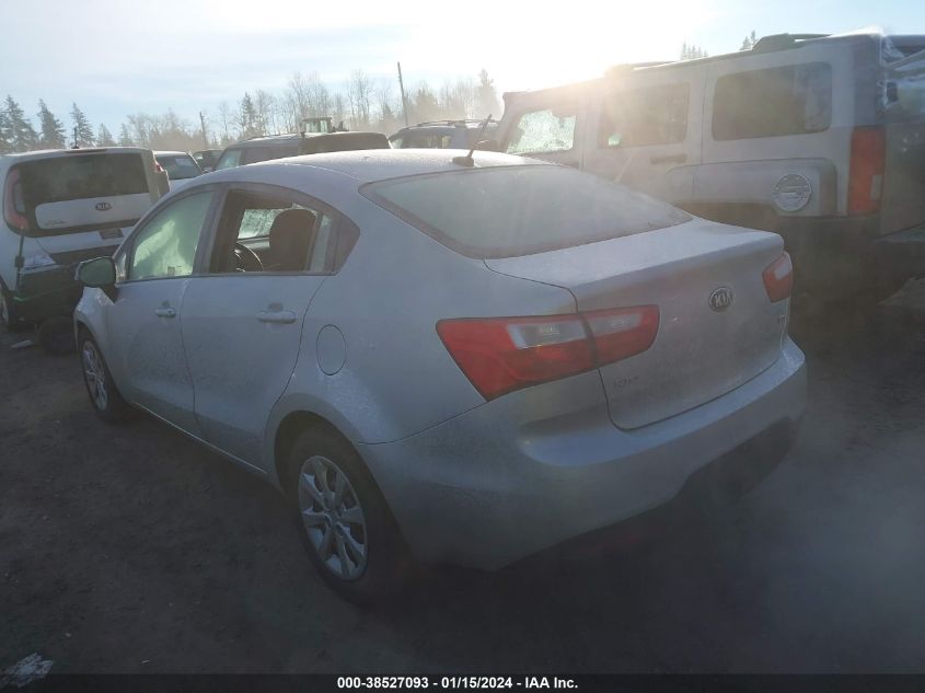 2014 KIA RIO LX - KNADM4A3XE6361064
