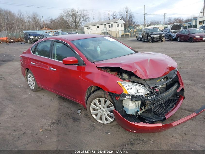 2014 NISSAN SENTRA FE+ S/FE+ SV/S/SL/SR/SV - 3N1AB7APXEY250624