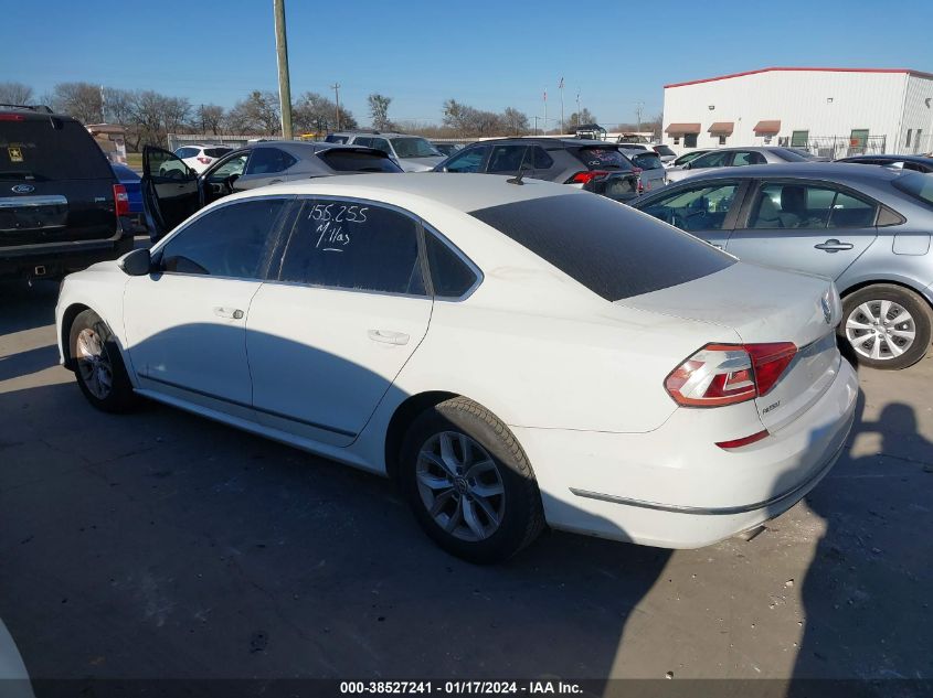 2016 VOLKSWAGEN PASSAT S/R-LINE - 1VWAS7A33GC046492