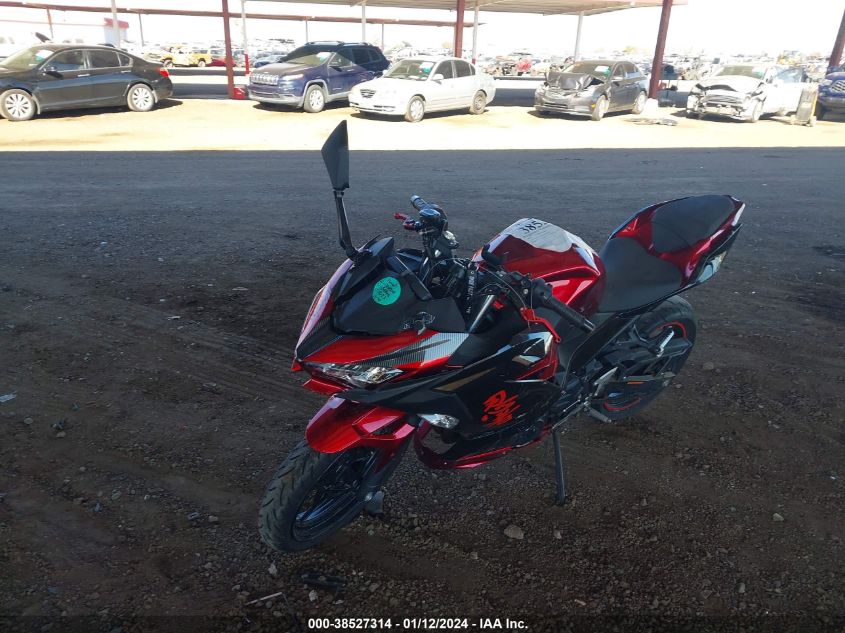 VIN JKAEXKH18MDAB4844 2021 KAWASAKI EX400