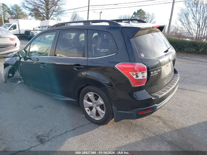 2014 SUBARU FORESTER 2.5I TOURING - JF2SJAMC9EH426991