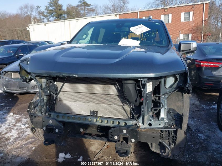 2021 CHEVROLET SILVERADO 1500 4WD  SHORT BED LTZ - 3GCUYGED4MG186657