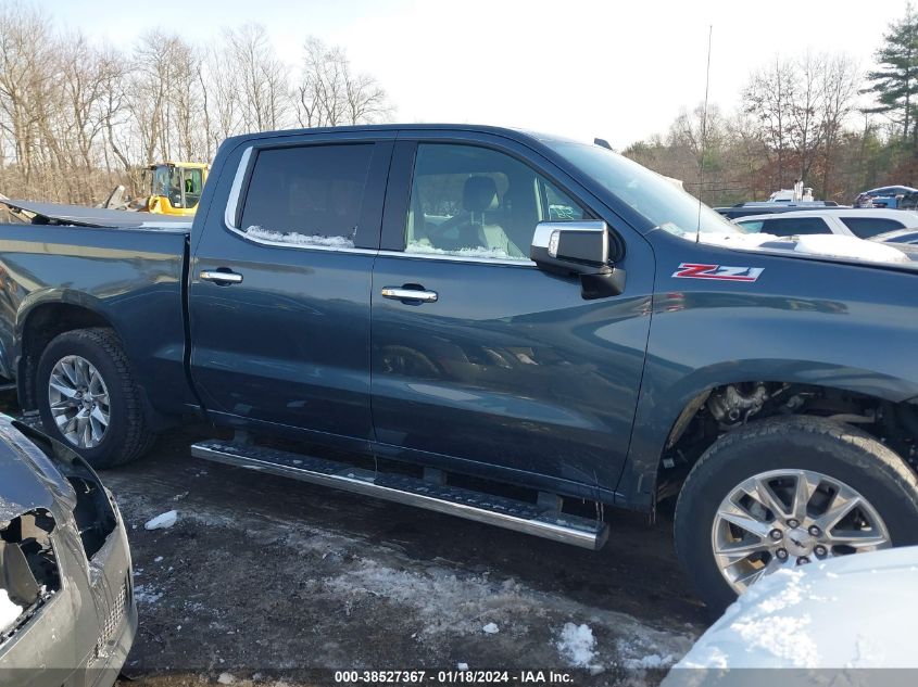 2021 CHEVROLET SILVERADO 1500 4WD  SHORT BED LTZ - 3GCUYGED4MG186657