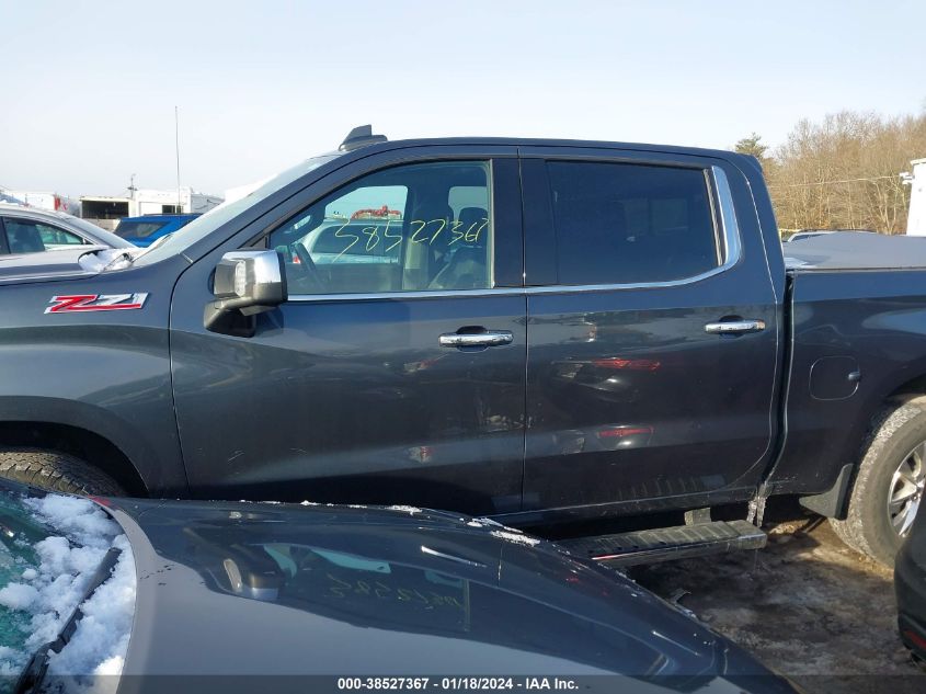 2021 CHEVROLET SILVERADO 1500 4WD  SHORT BED LTZ - 3GCUYGED4MG186657