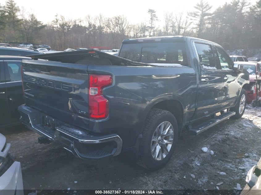 2021 CHEVROLET SILVERADO 1500 4WD  SHORT BED LTZ - 3GCUYGED4MG186657