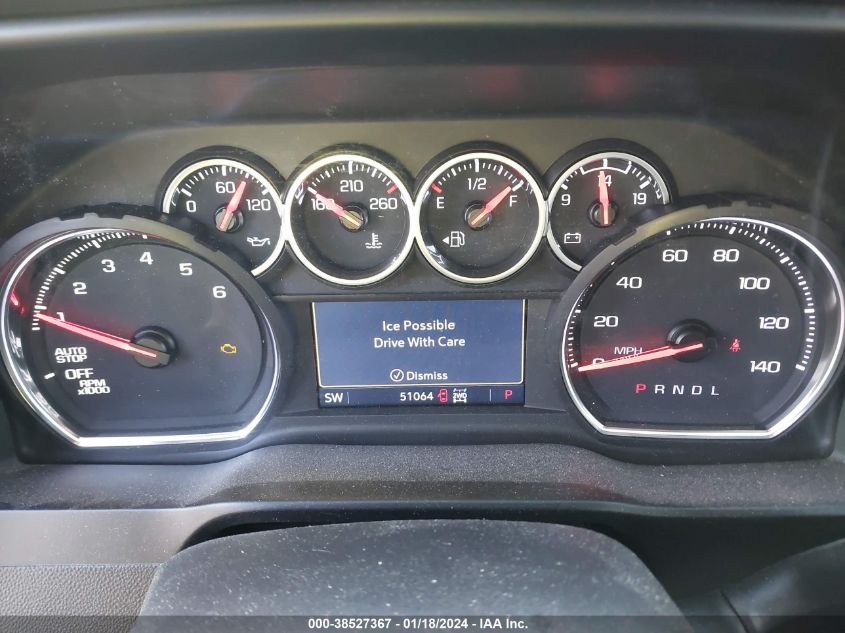 2021 CHEVROLET SILVERADO 1500 4WD  SHORT BED LTZ - 3GCUYGED4MG186657