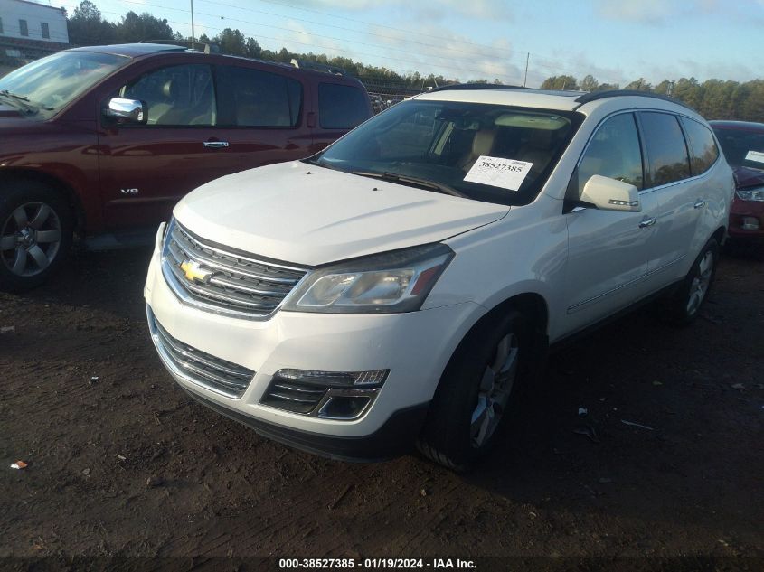 2015 CHEVROLET TRAVERSE LTZ - 1GNKRJKDXFJ182661