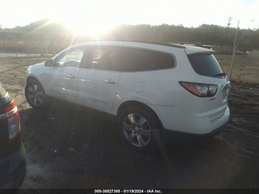 2015 CHEVROLET TRAVERSE LTZ - 1GNKRJKDXFJ182661