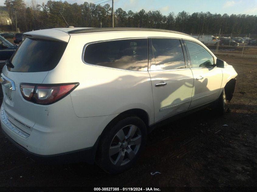 2015 CHEVROLET TRAVERSE LTZ - 1GNKRJKDXFJ182661