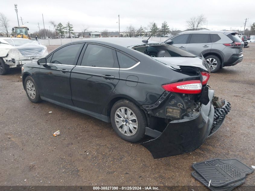 2014 FORD FUSION S - 3FA6P0G78ER166675