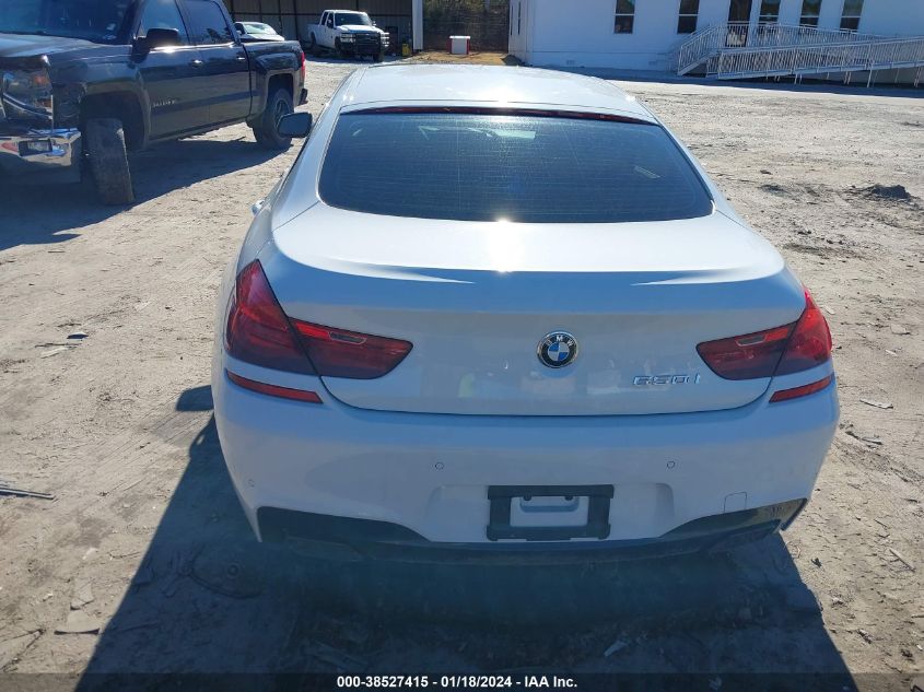 2015 BMW 650I GRAN COUPE WBA6B2C53FGB99603