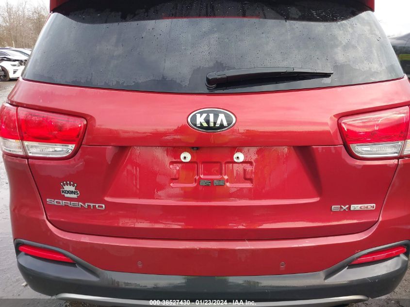 2016 KIA SORENTO 2.0T EX - 5XYPHDA15GG184555