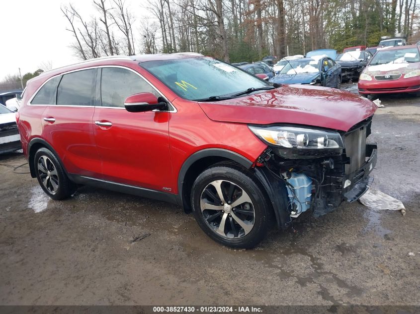 2016 KIA SORENTO 2.0T EX - 5XYPHDA15GG184555