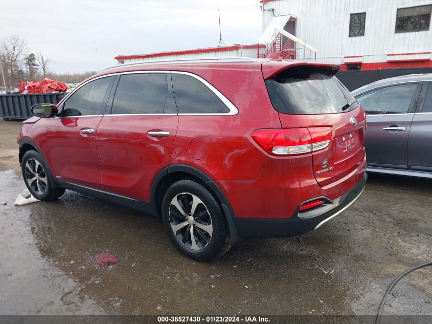 2016 KIA SORENTO 2.0T EX - 5XYPHDA15GG184555