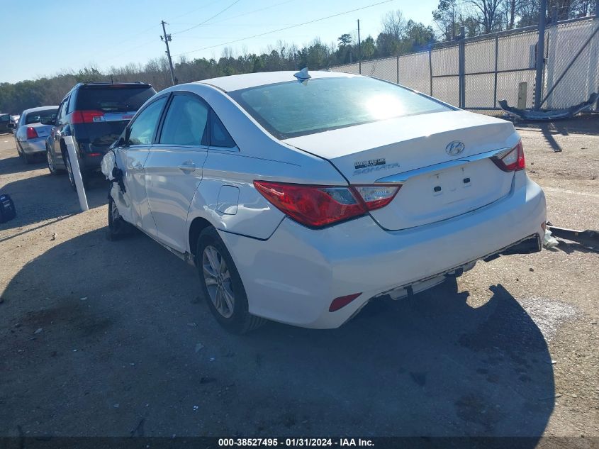 2014 HYUNDAI SONATA GLS - 5NPEB4AC7EH891110