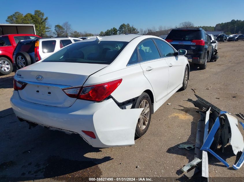 2014 HYUNDAI SONATA GLS - 5NPEB4AC7EH891110