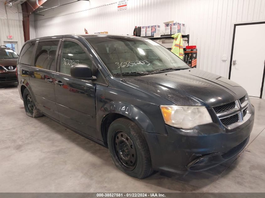 2014 DODGE GRAND CARAVAN AVP/SE - 2C4RDGBG7ER119319