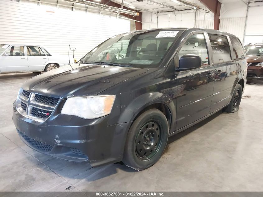 2014 DODGE GRAND CARAVAN AVP/SE - 2C4RDGBG7ER119319