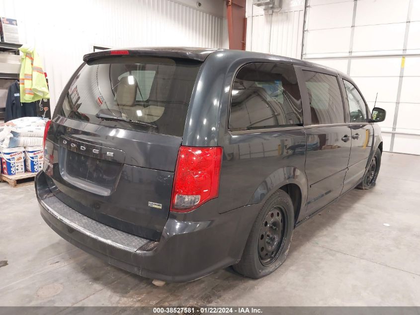 2014 DODGE GRAND CARAVAN AVP/SE - 2C4RDGBG7ER119319
