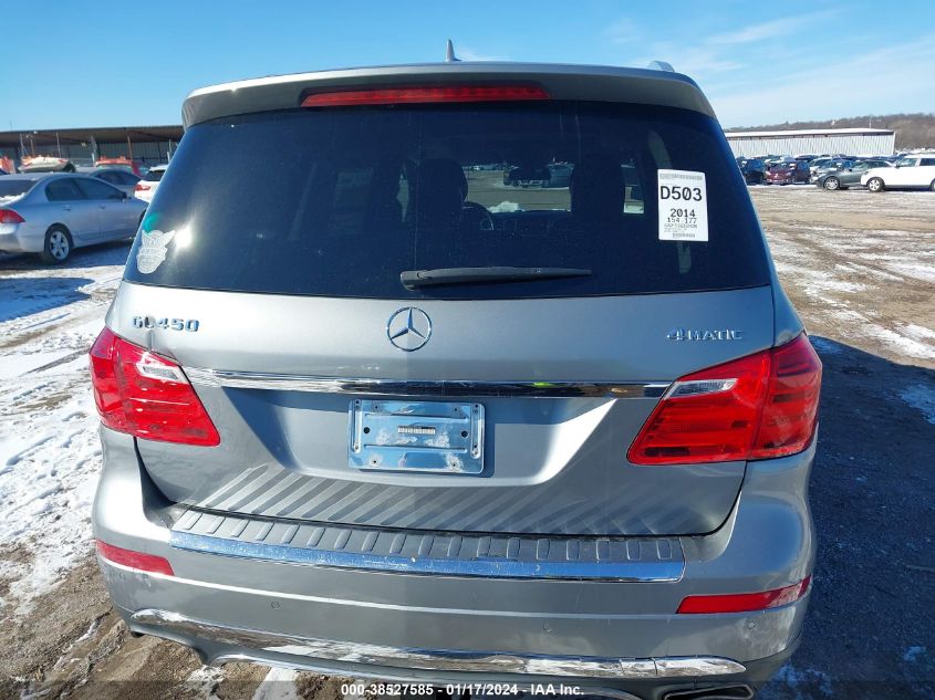 2014 MERCEDES-BENZ GL 450 4MATIC - 4JGDF7CE6EA304396