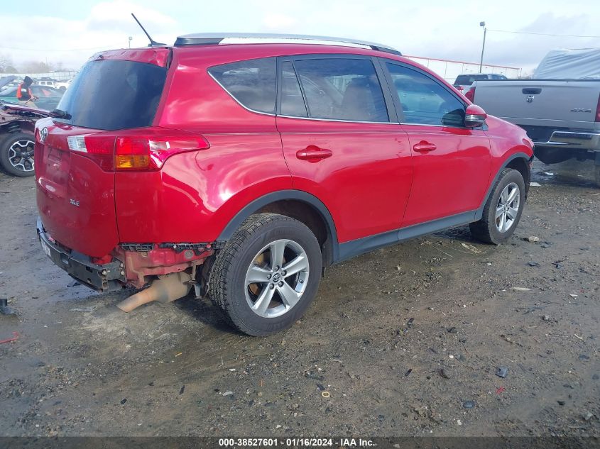 2015 TOYOTA RAV4 XLE - 2T3WFREV0FW134030