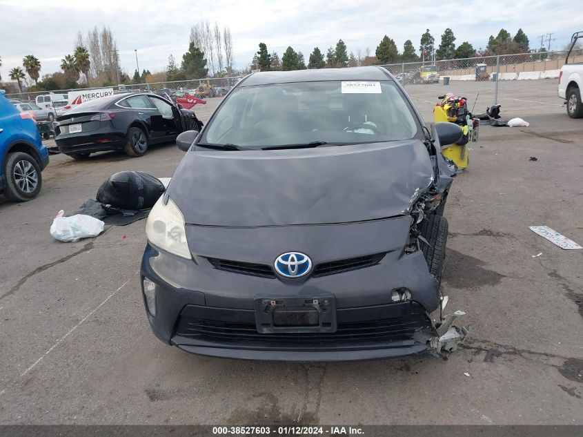 2013 TOYOTA PRIUS TWO - JTDKN3DU8D5566540