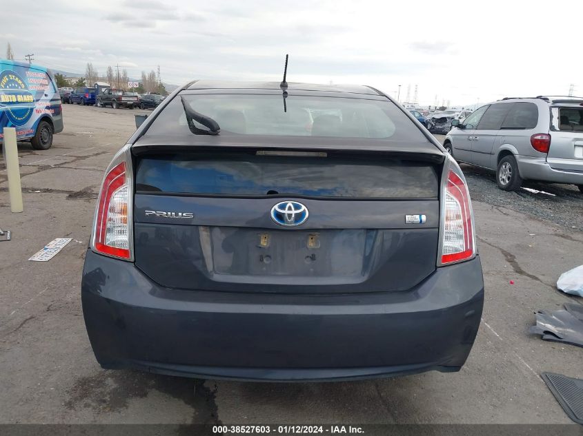 2013 TOYOTA PRIUS TWO - JTDKN3DU8D5566540