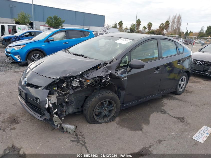 2013 TOYOTA PRIUS TWO - JTDKN3DU8D5566540
