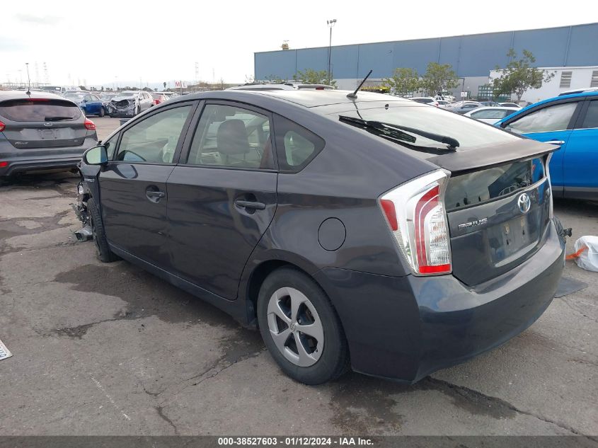 2013 TOYOTA PRIUS TWO - JTDKN3DU8D5566540