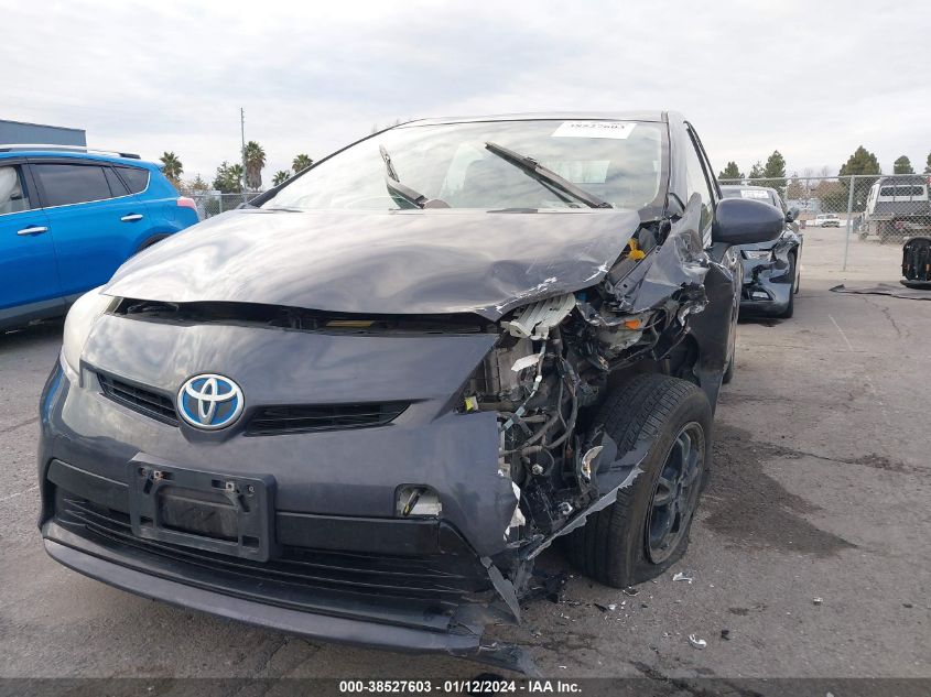 2013 TOYOTA PRIUS TWO - JTDKN3DU8D5566540