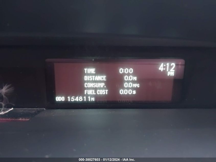 2013 TOYOTA PRIUS TWO - JTDKN3DU8D5566540