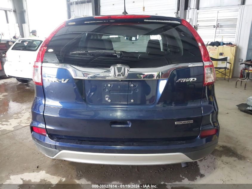 2015 HONDA CR-V TOURING - 5J6RM4H97FL124435