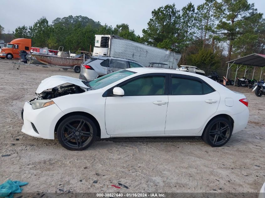 2014 TOYOTA COROLLA L/LE/LE PLS/PRM/S/S PLS - 2T1BURHE9EC110706