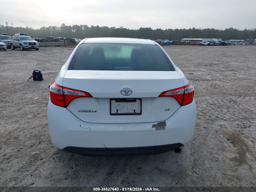 2014 TOYOTA COROLLA L/LE/LE PLS/PRM/S/S PLS - 2T1BURHE9EC110706