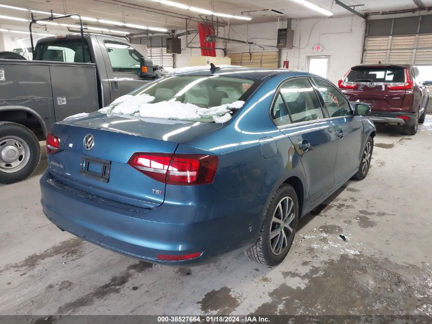 2017 VOLKSWAGEN JETTA 1.4T SE - 3VWDB7AJ8HM328428