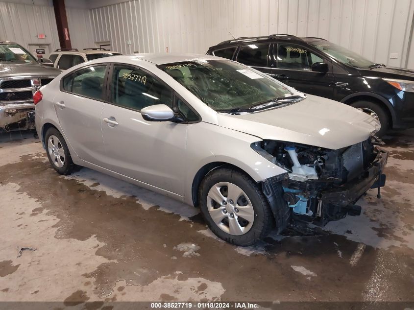 2015 KIA FORTE LX - KNAFK4A66F5406906