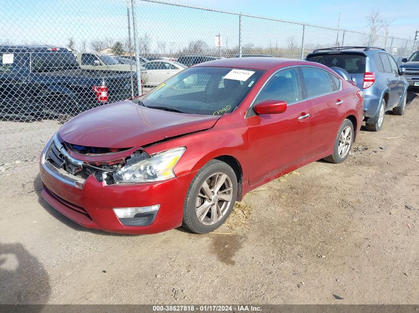 2013 NISSAN ALTIMA 2.5 SV - 1N4AL3AP6DC133977