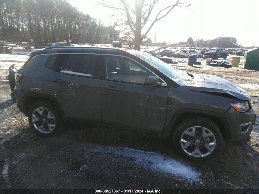 VIN 3C4NJDCB6MT539996 2021 JEEP COMPASS LIMITED 4X4