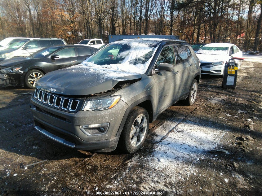 VIN 3C4NJDCB6MT539996 2021 JEEP COMPASS LIMITED 4X4