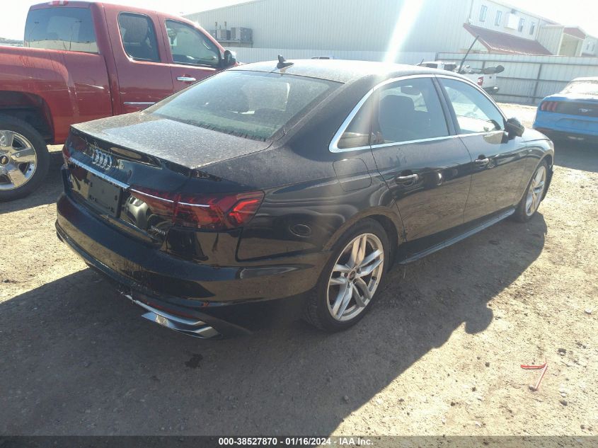 2023 AUDI A4 PREMIUM PLUS 45 - WAUEAAF42PN006802