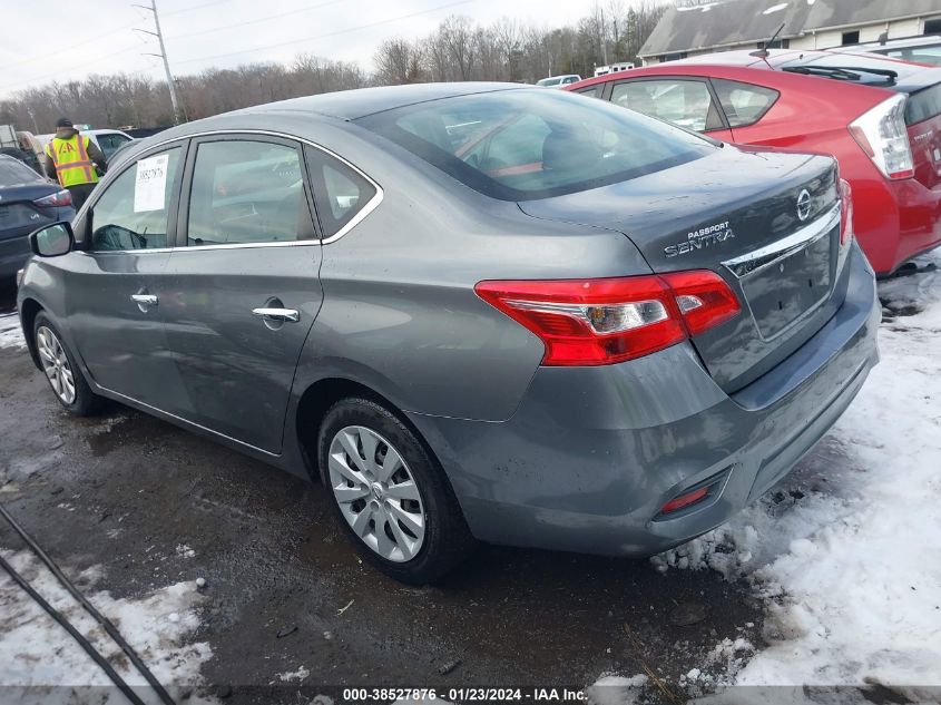 2019 NISSAN SENTRA S - 3N1AB7AP8KY227595