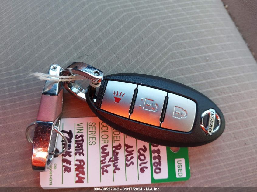2016 NISSAN ROGUE SV - JN8AT2MT2GW030155