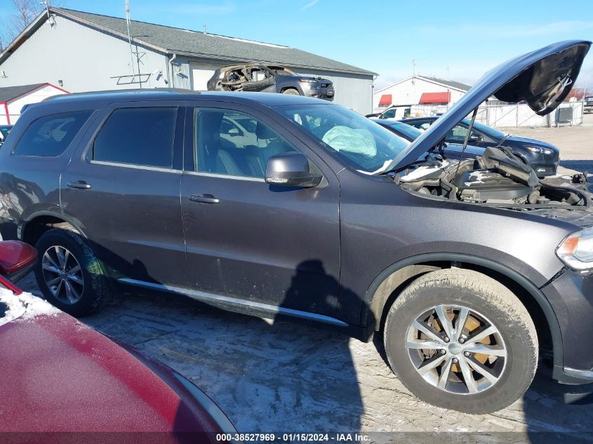 2016 DODGE DURANGO LIMITED - 1C4RDJDG0GC331131