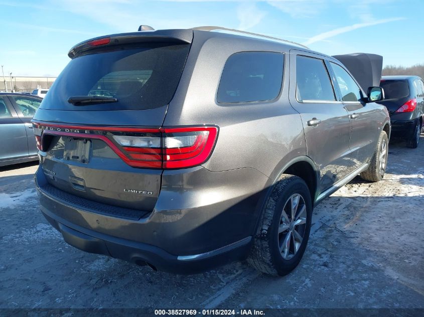 2016 DODGE DURANGO LIMITED - 1C4RDJDG0GC331131