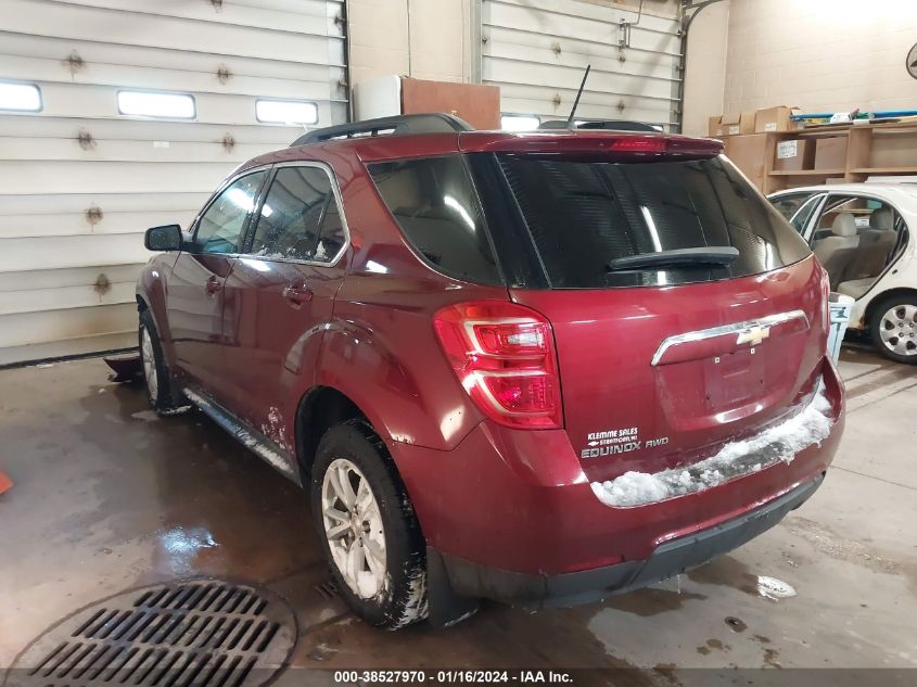 2017 CHEVROLET EQUINOX LT - 2GNFLFEK9H6124048