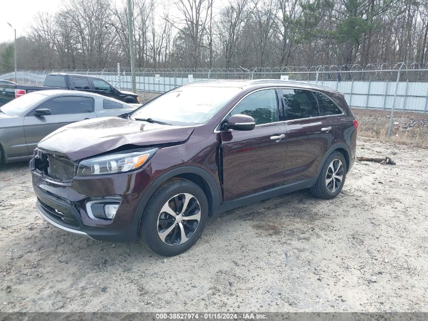 2016 KIA SORENTO 3.3L EX - 5XYPH4A59GG006411