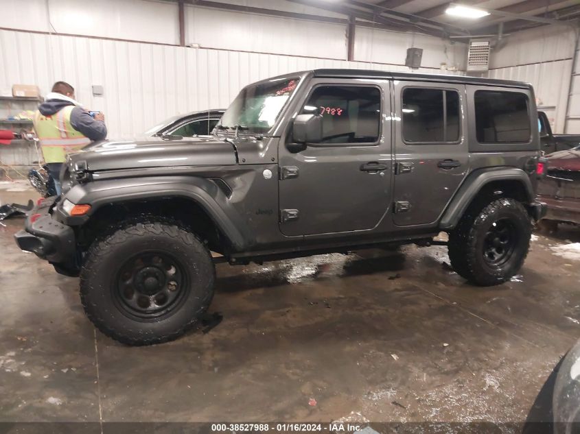 2018 JEEP WRANGLER UNLIMITED SPORT S 4X4 - 1C4HJXDG5JW246315