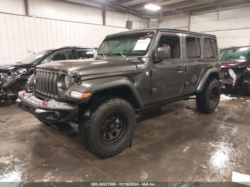 2018 JEEP WRANGLER UNLIMITED SPORT S 4X4 - 1C4HJXDG5JW246315