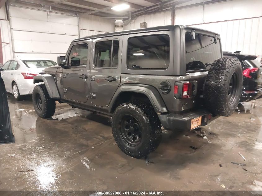 2018 JEEP WRANGLER UNLIMITED SPORT S 4X4 - 1C4HJXDG5JW246315