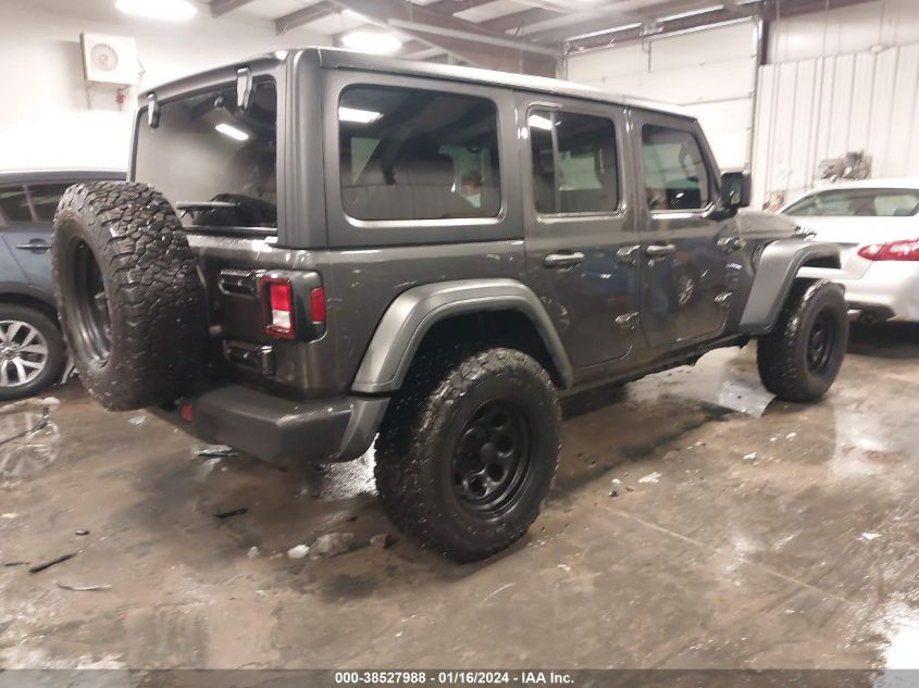 2018 JEEP WRANGLER UNLIMITED SPORT S 4X4 - 1C4HJXDG5JW246315